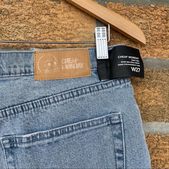 Cheap Monday Thrift Shorts In Whale 27 - Picture 6 of 9